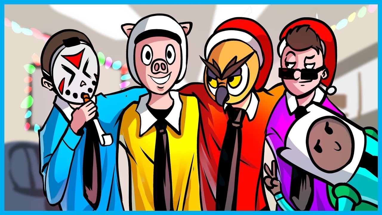 Garry's Mod Guess Who Funny Moments! - OFFICE CHRISTMAS PARTY!!
