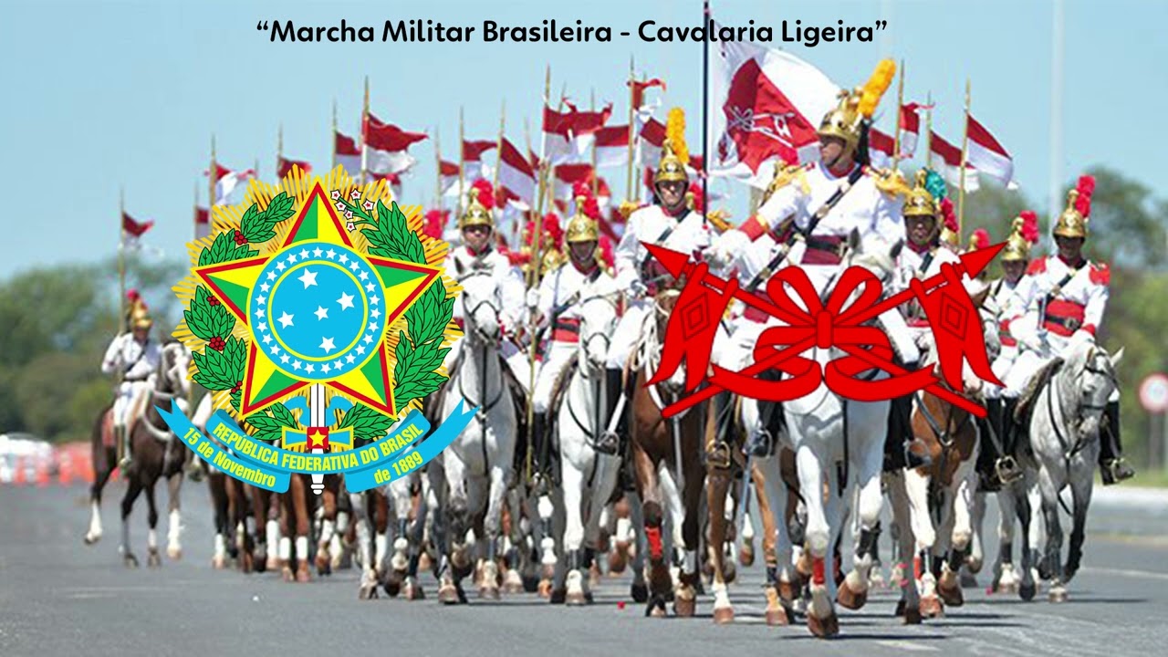 Brazilian Military March - &ldquo;Cavalaria Ligeira&rdquo; // Marcha Militar Brasile&ntilde;a - &ldquo;Cavalaria Ligeira&rdquo;