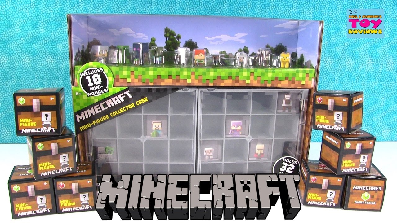 Minecraft Chest Series Blind Box Collector Case Opening Unboxing | PSToyReviews
