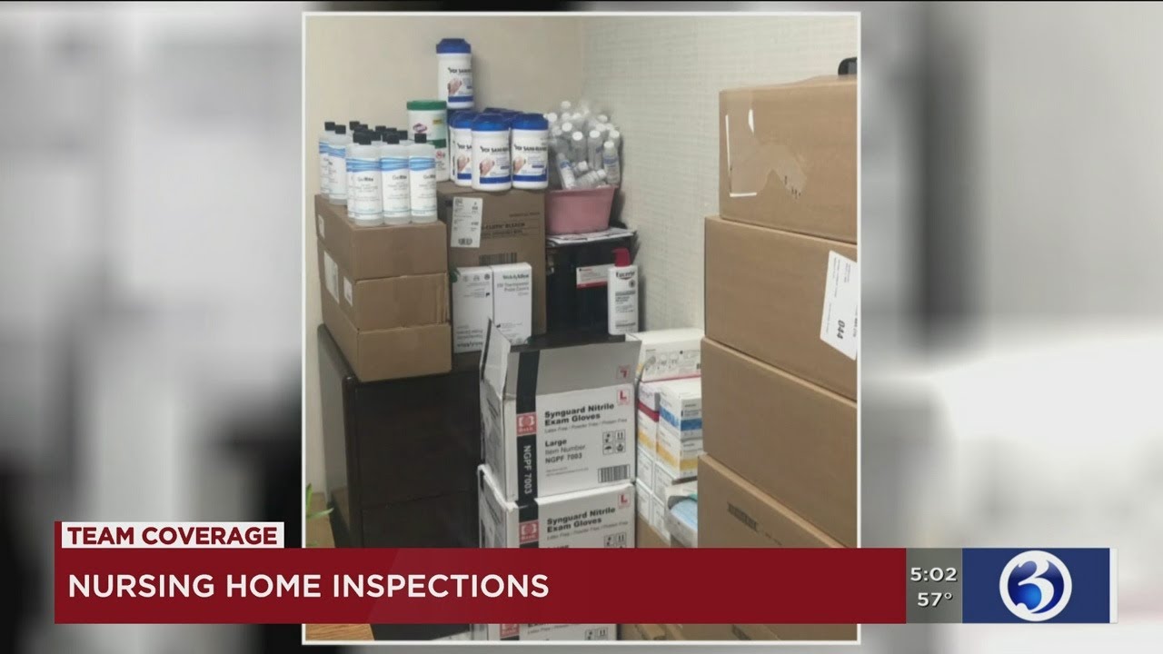 Video: Health inspectors, CT National Guard visit local nursing homes