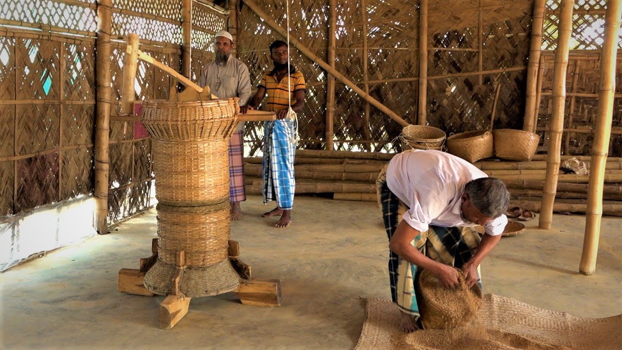 The Mighty Doloin | Rice-threshing the Rohingya way