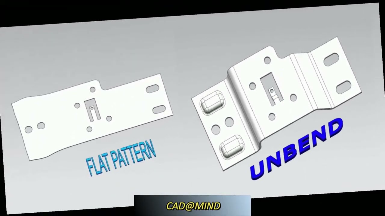How to develop Blank size? flat pattern? one step formability test in SIEMENS NX 12.0 In Hindi