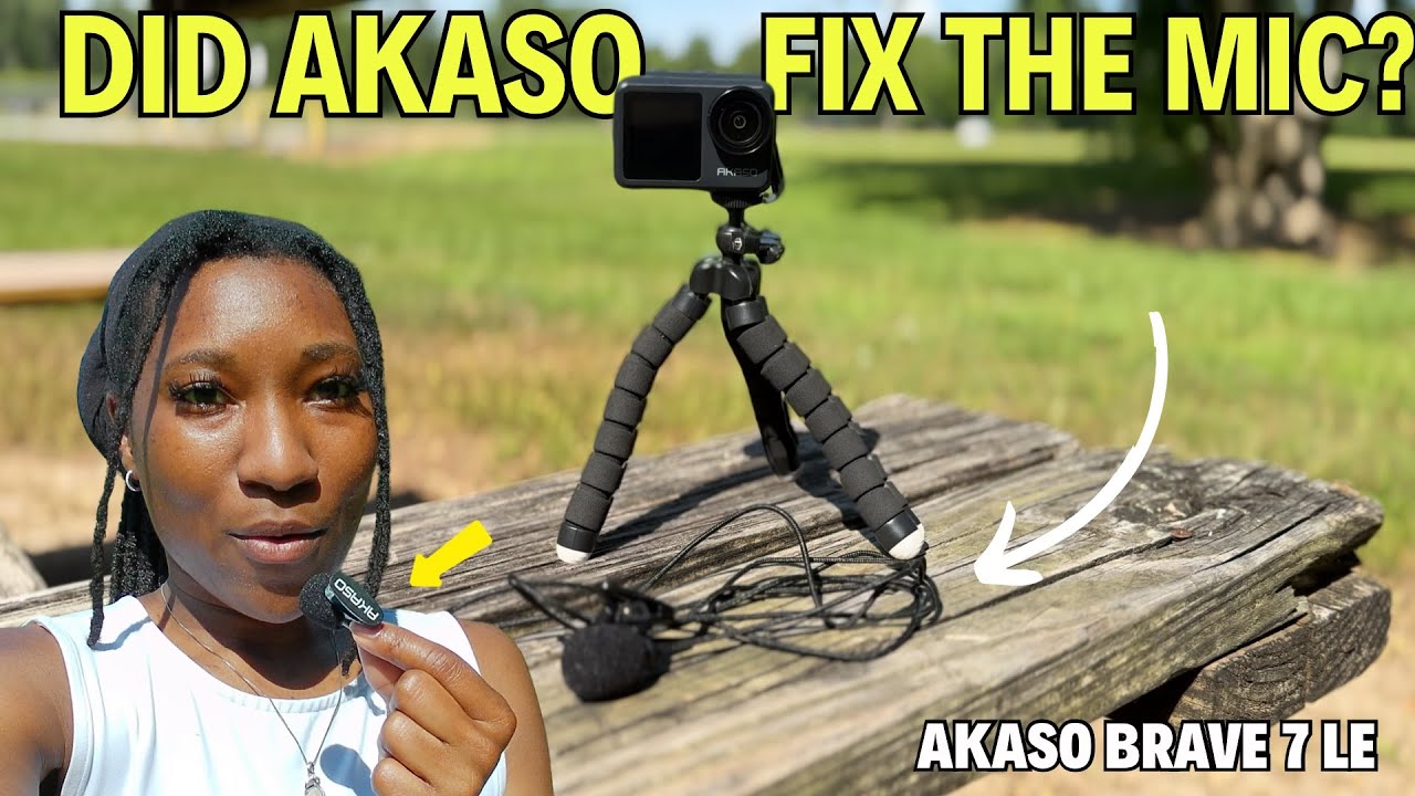 AKASO Brave 7 LE External Mic Review: Did They Fix My Audio Issues?