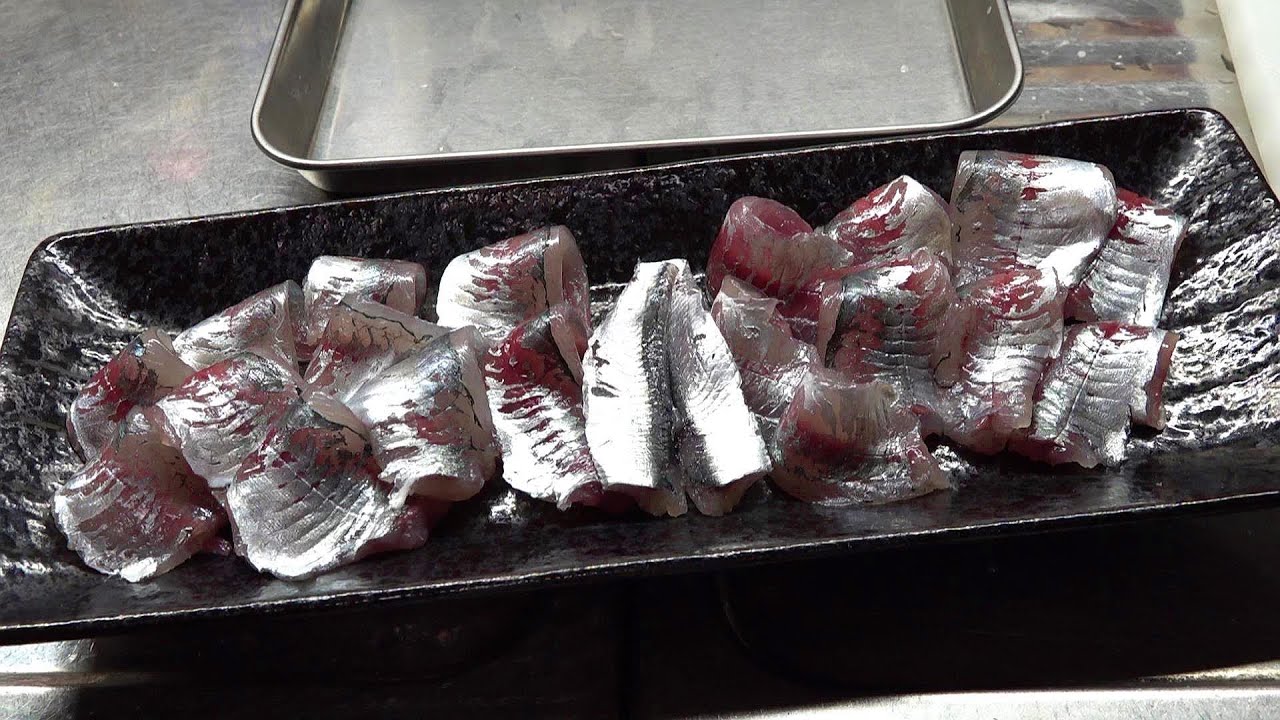 小アジのお刺身や適当魚粉を作ってみました
