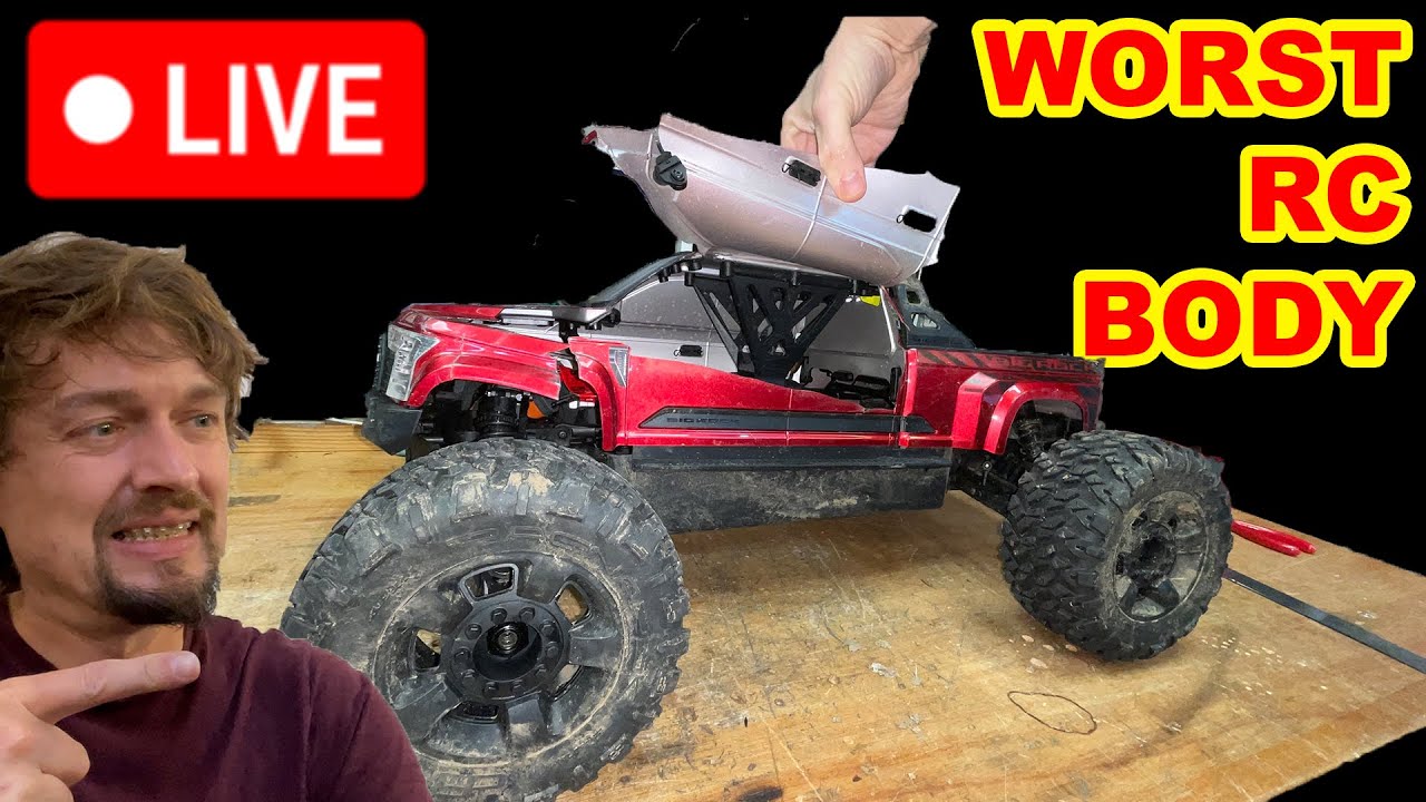 Live look at the worst rc car body