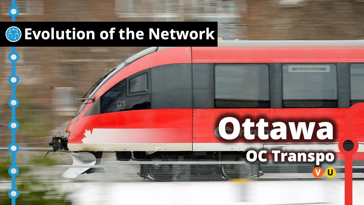 Ottawa's O-Train & Transitway Network Evolution