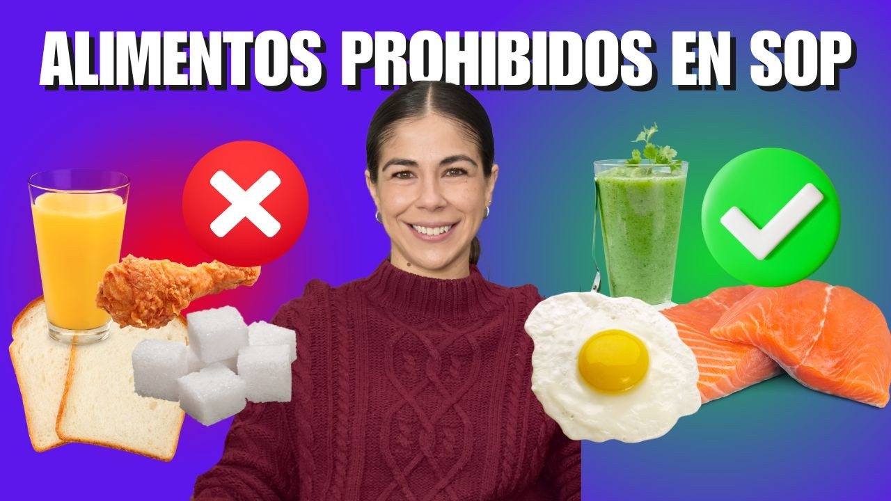 🍎𝗗𝗜𝗘𝗧𝗔 para SOP y resistencia a la insulina: lo que SÍ funciona.