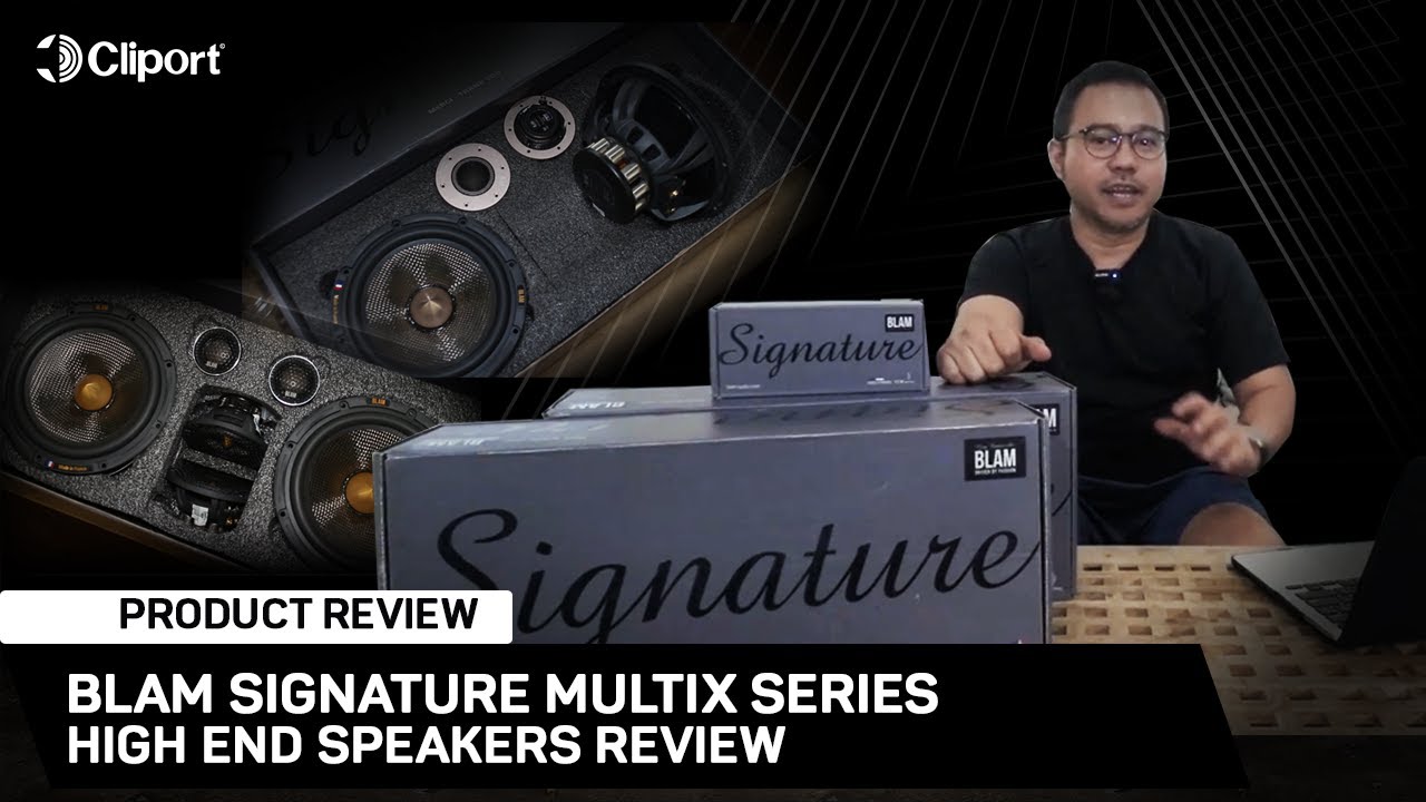 Review Speaker High-End BLAM Audio Signature Multix Series