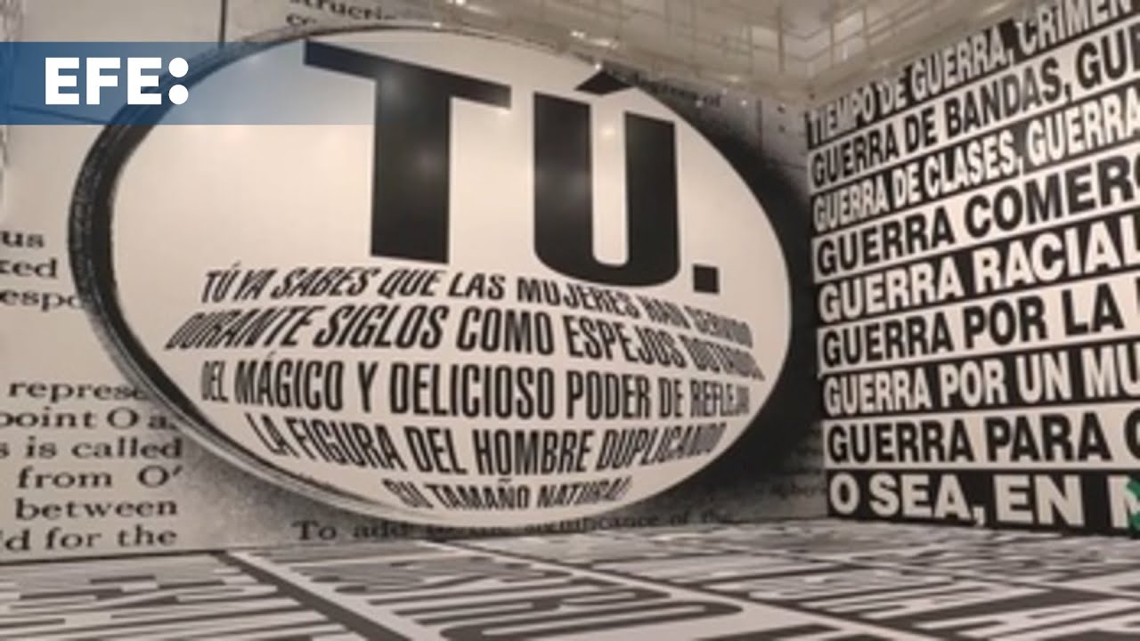 La crítica social de Barbara Kruger llega al Guggenheim Bilbao