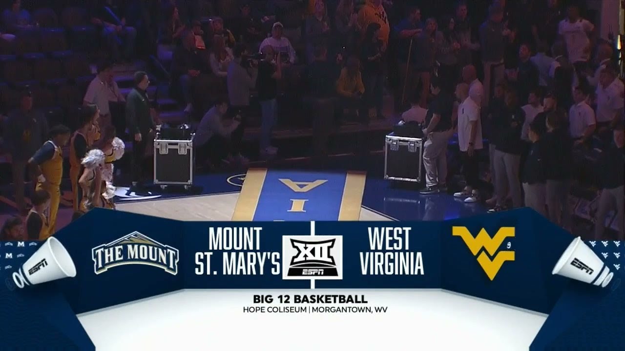NCAAB 2025 11 4 Mount Saint Mary's at West Virginia 720p60