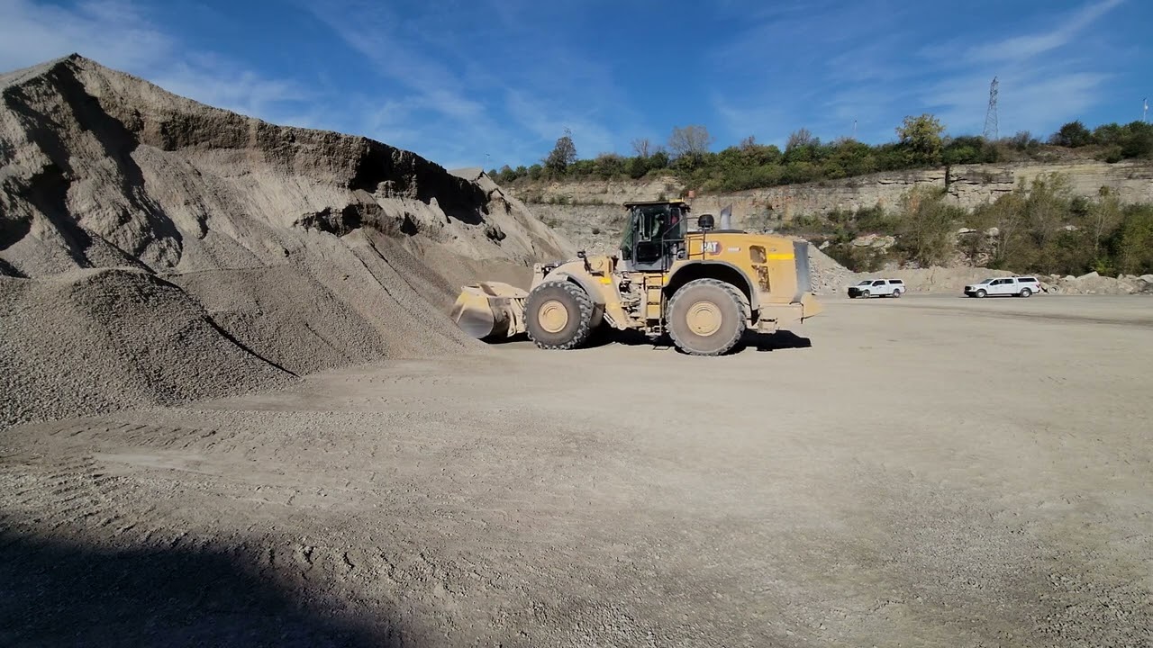 Sampling from Stockpile Using a Loader - Part 1