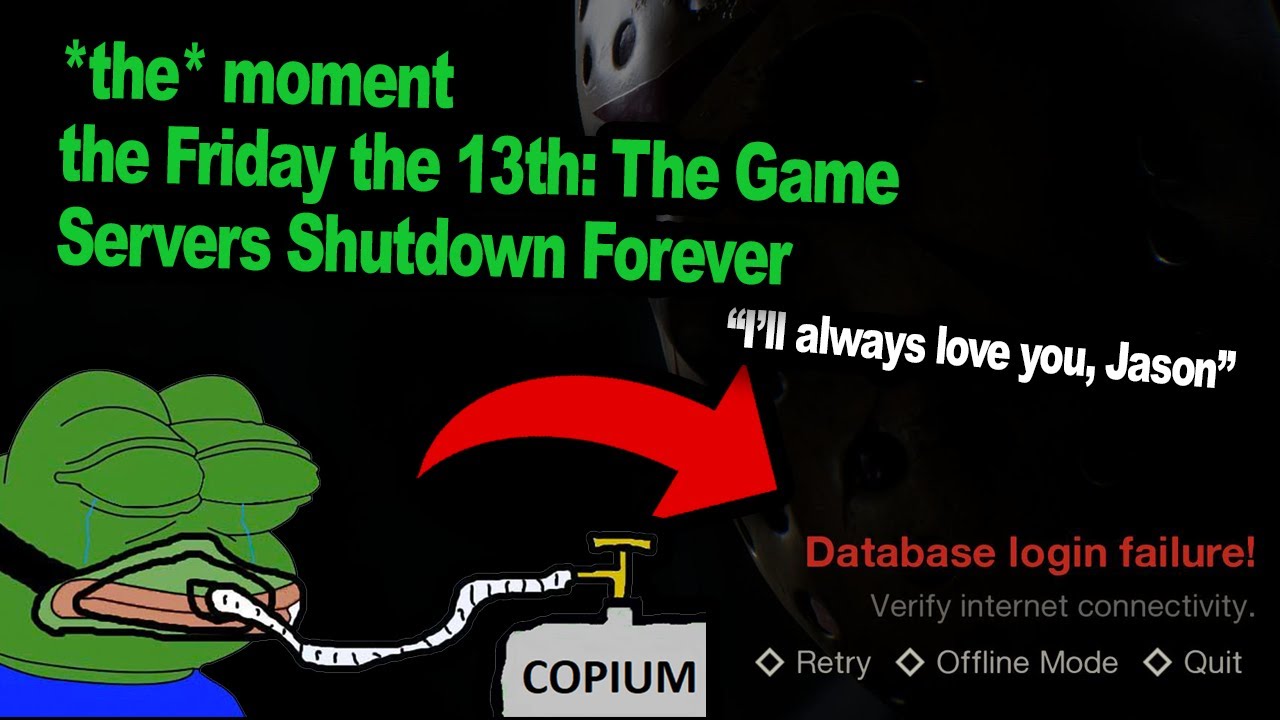 The Moment the 'Friday the 13th: The Game' Servers Shut Down (12/31/24)