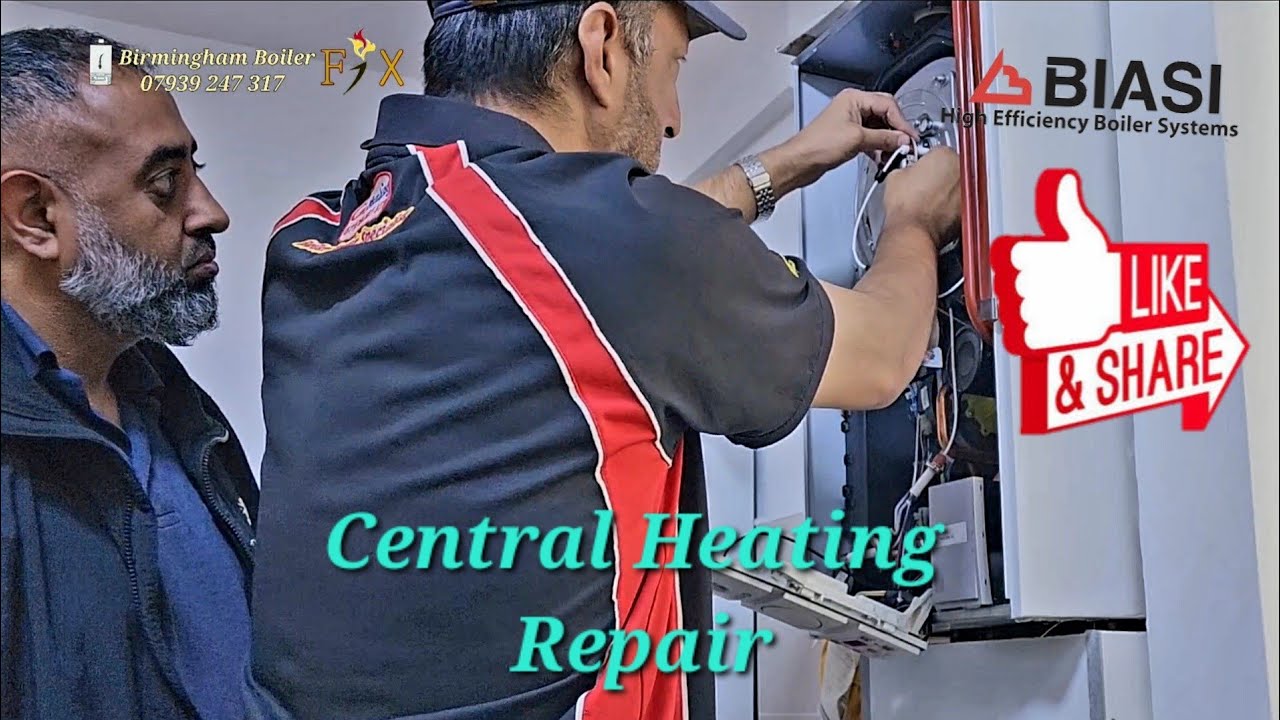 Biasi boiler repair Error 01 flashing birmingham central heating repair specialist residential gas