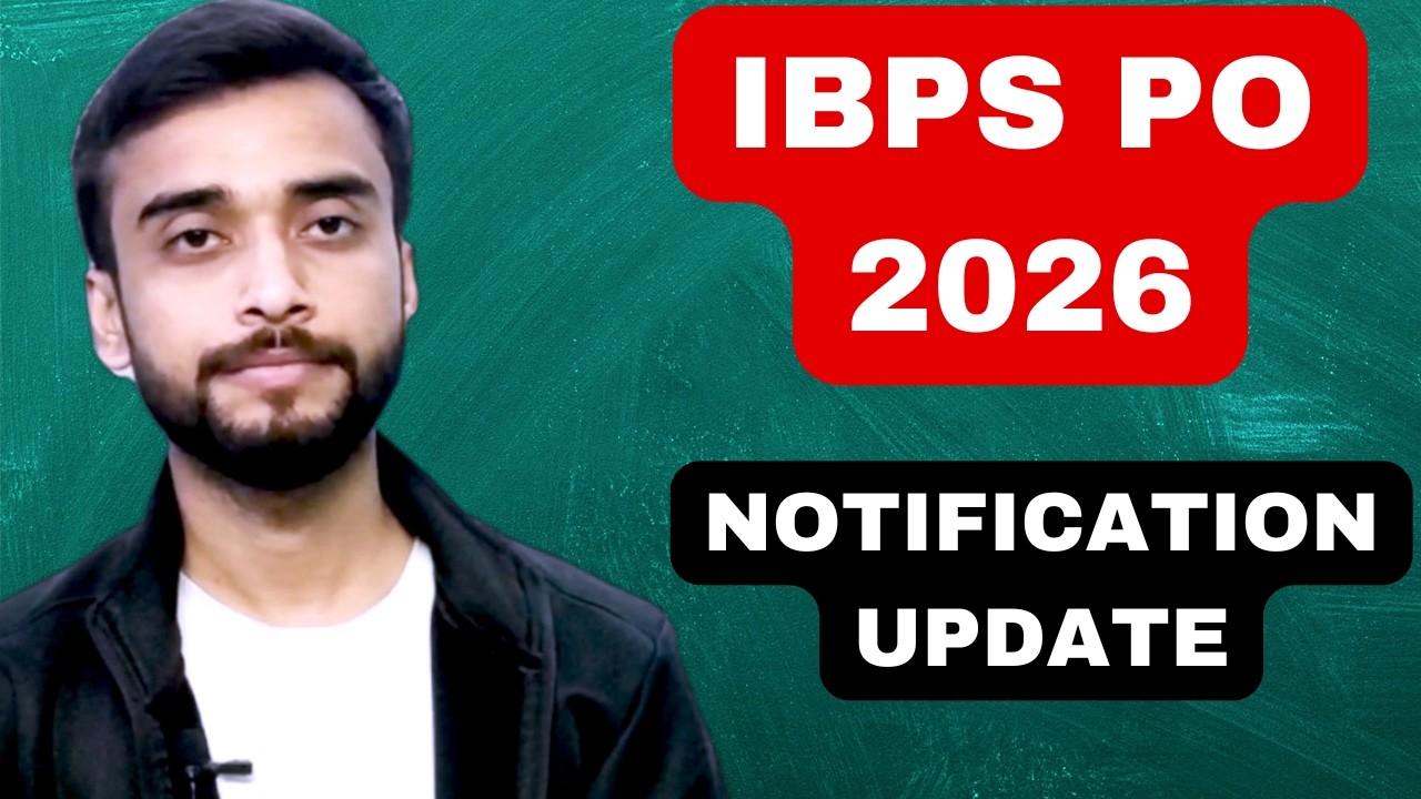 IBPS PO NOTIFICATION 2026
