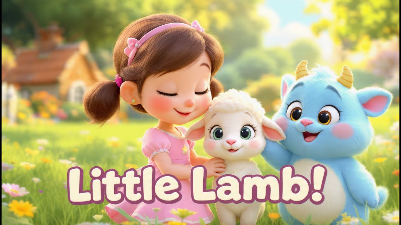 Mary Had a Little Lamb | Zoopi & Vik’s Sweet 3D Nursery Rhyme