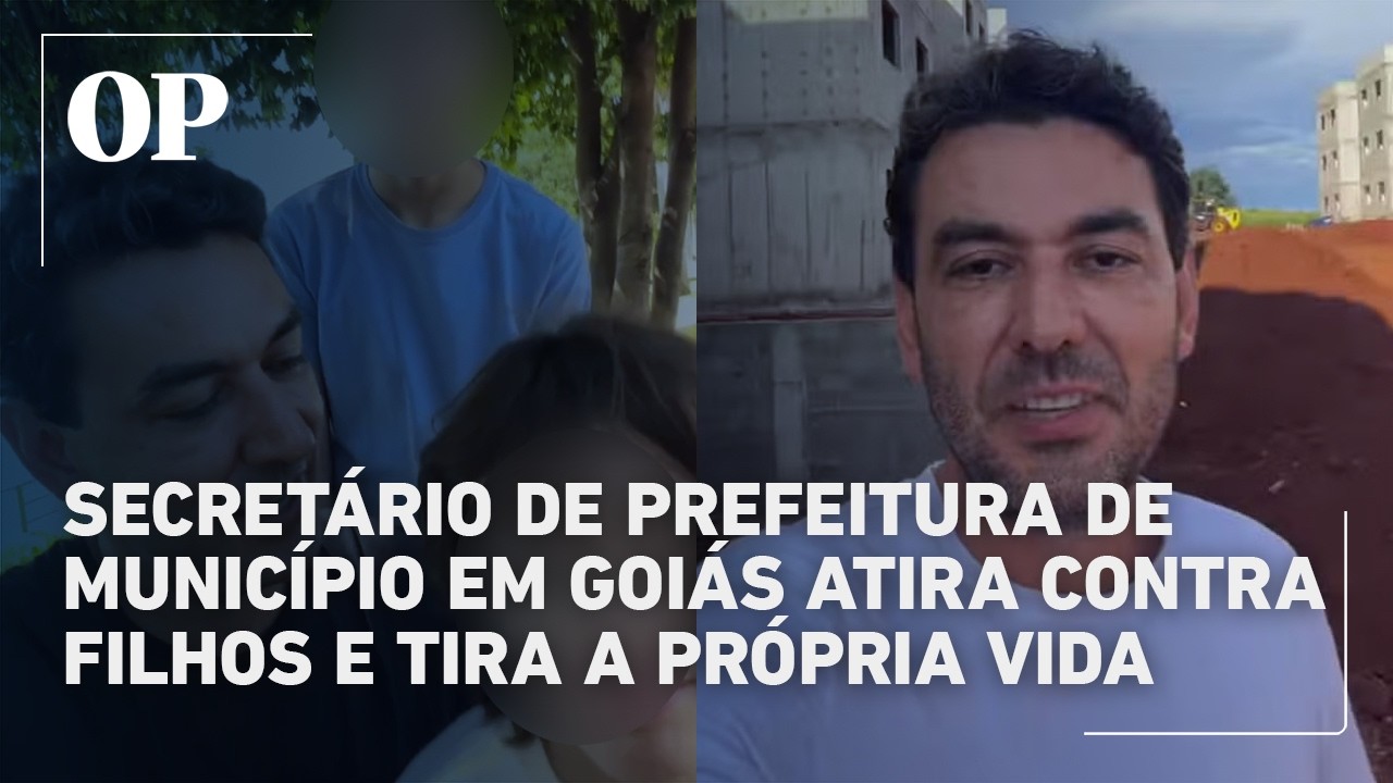 Secretário da prefeitura de Itumbiara (Goiás) atira nos dois filhos e tira a própria vida, diz PM