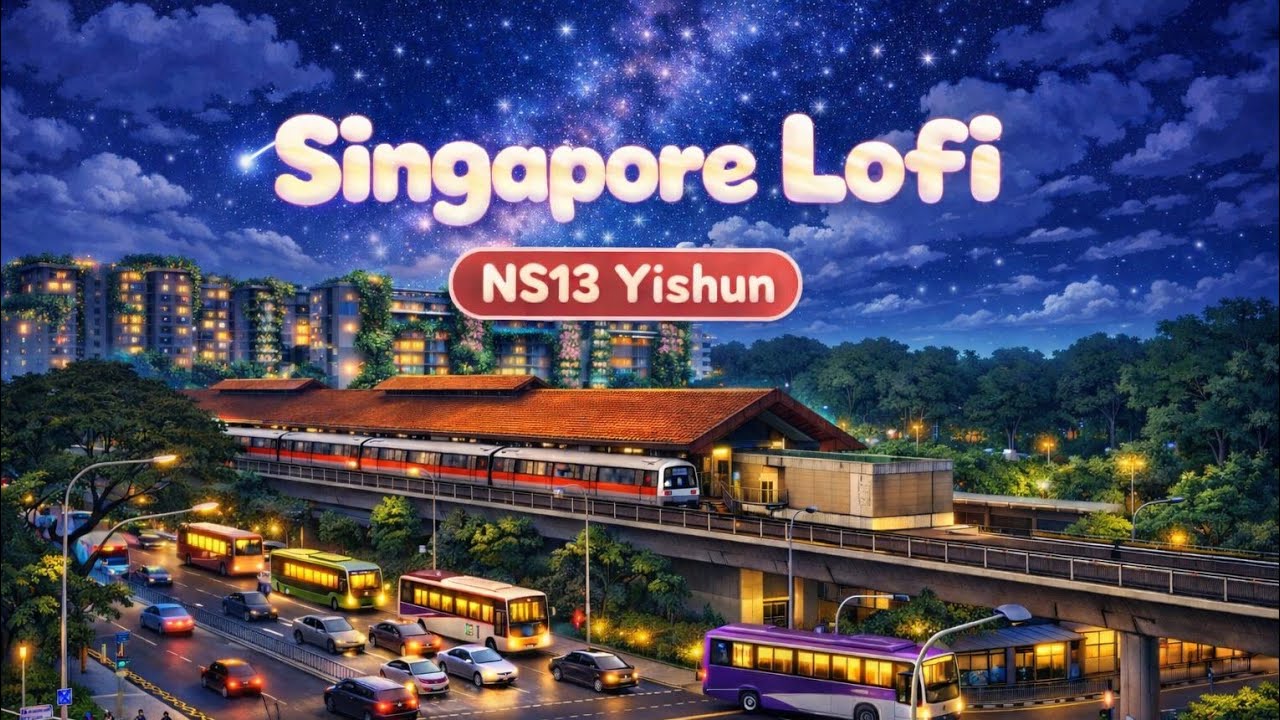 Singapore MRT Lofi — NS13 Yishun | Still Here on Loud Days. Lofi Love songs