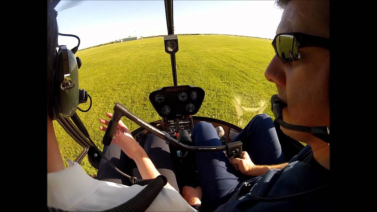 Robinson R22 Lesson 5 Hover work