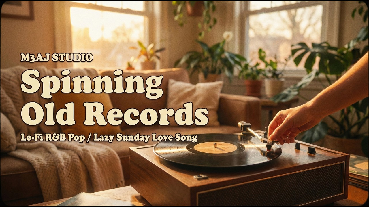 Spinning Old Records | Lo-Fi R&B Pop / Lazy Sunday Love Song