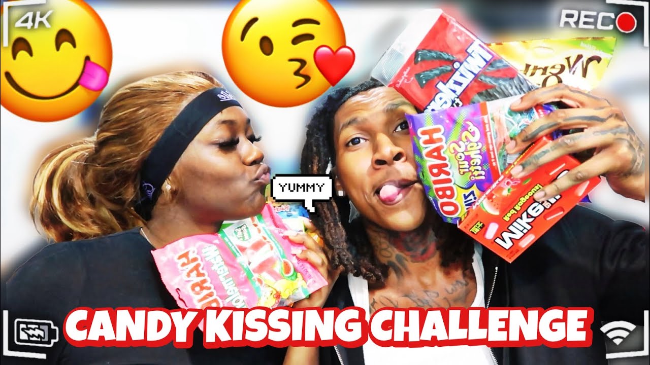 KISSING CHALLENGE PT 2 ** CANDY EDITION**🍬😋