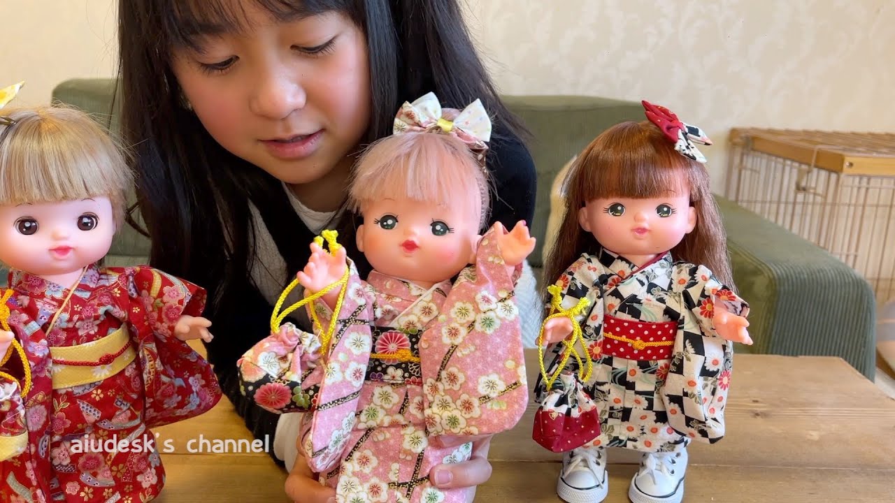 メルちゃんとひな祭り遊び【お雛様】【ひなまつりお菓子】