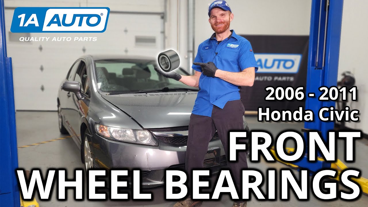How to Replace Front Wheel Bearings 2006-2011 Honda Civic