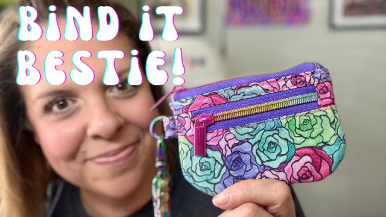 Let's Sew the Hyalite Mini Wallet from Castle Road Creative!