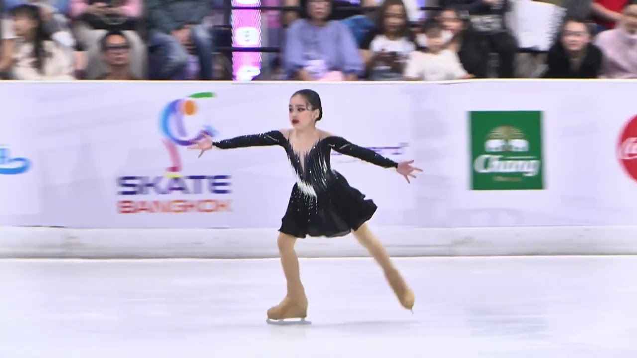 Bangkok Skate 2024 : Solo Program Delta 9 yrs _ Chadanoi _12 Dec 2024_Sub-zero Mega Bangna