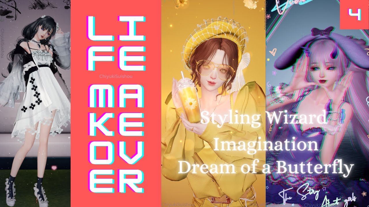 Dream of a Butterfly | Life Makeover Game - Styling Wizard Imagination Fashion Show 4