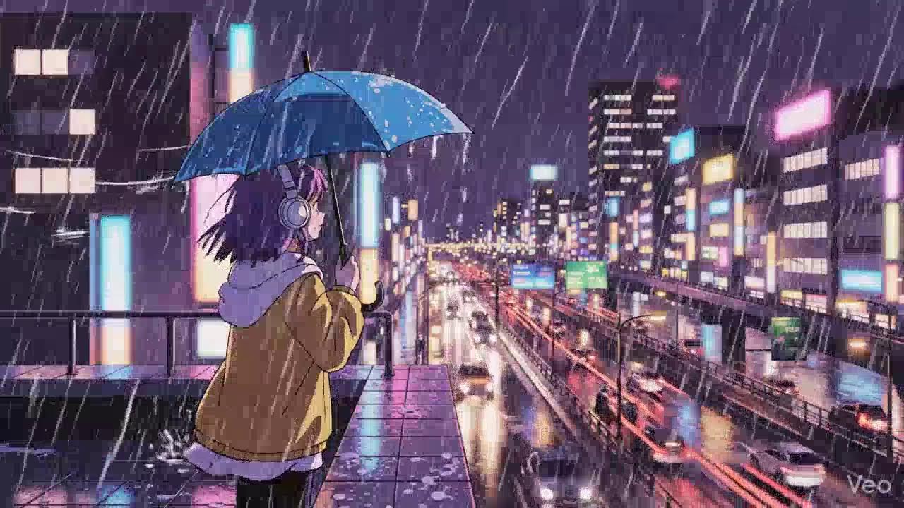 Rainy City Nights 🌧️ Lofi Chillhop from Japan