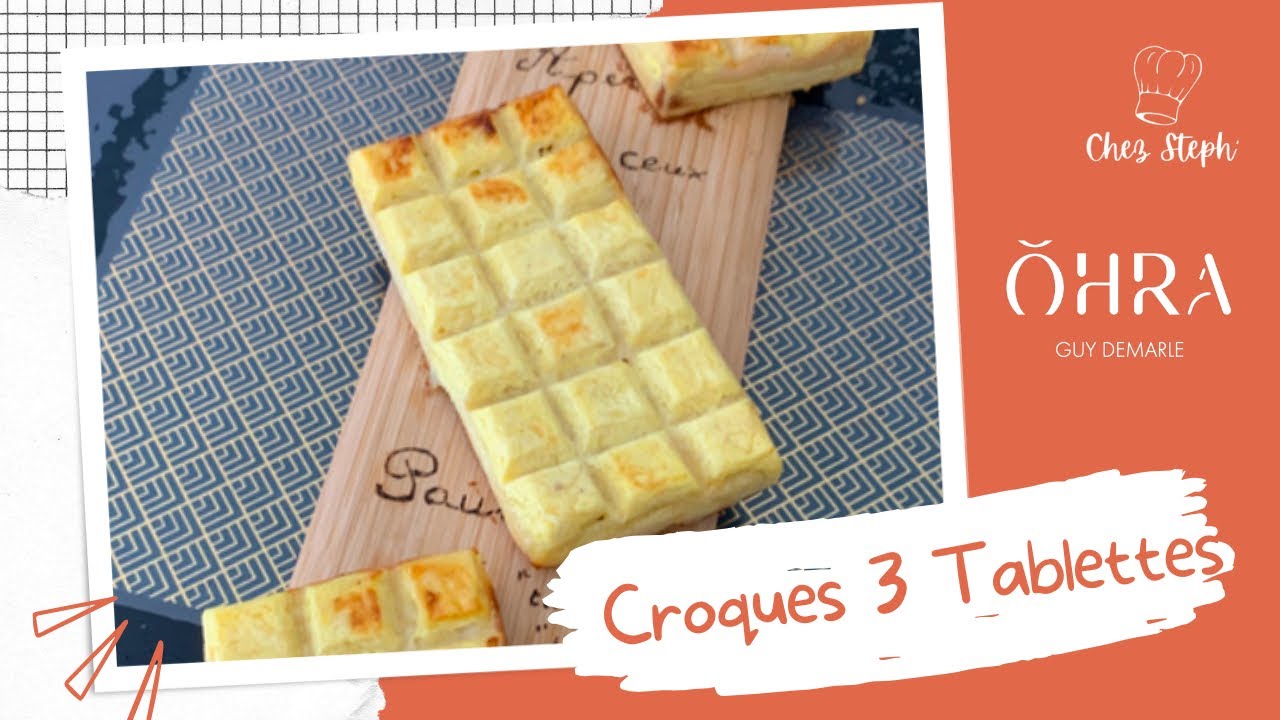 CROQUE 3 TABLETTES : l'atelier culinaire Guy Demarle