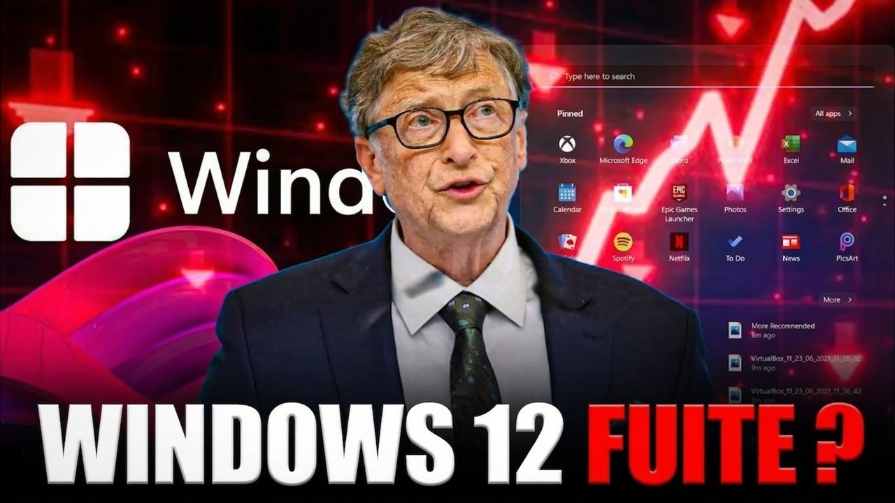Bill Gates TERRIFIÉ ! Les Fuites Windows 12 Font Trembler Microsoft !