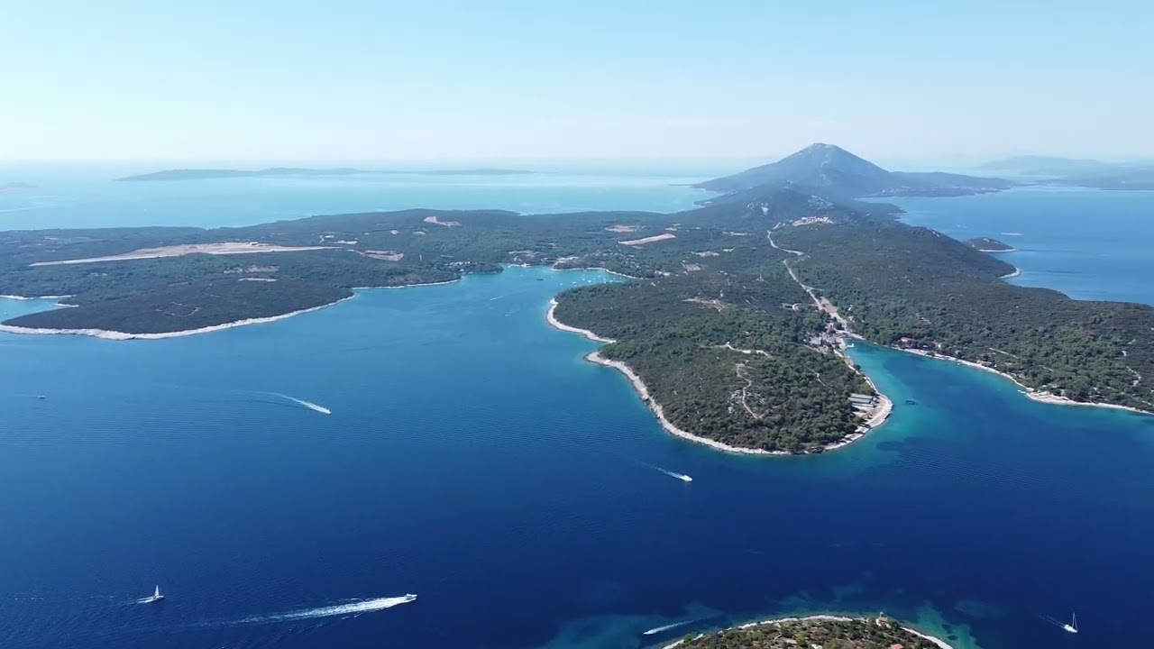 Mali Lošinj from air