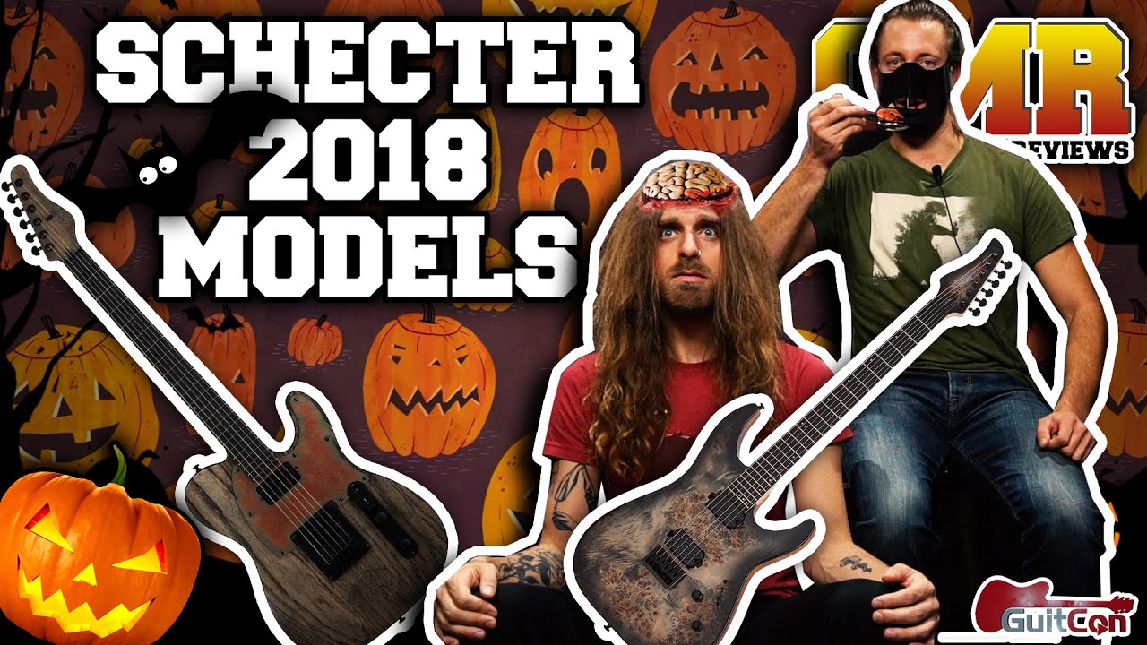 Schecter 2018 (PT Apocalypse & C-6 Pro FR) feat. Nick Johnston #guitcon2018