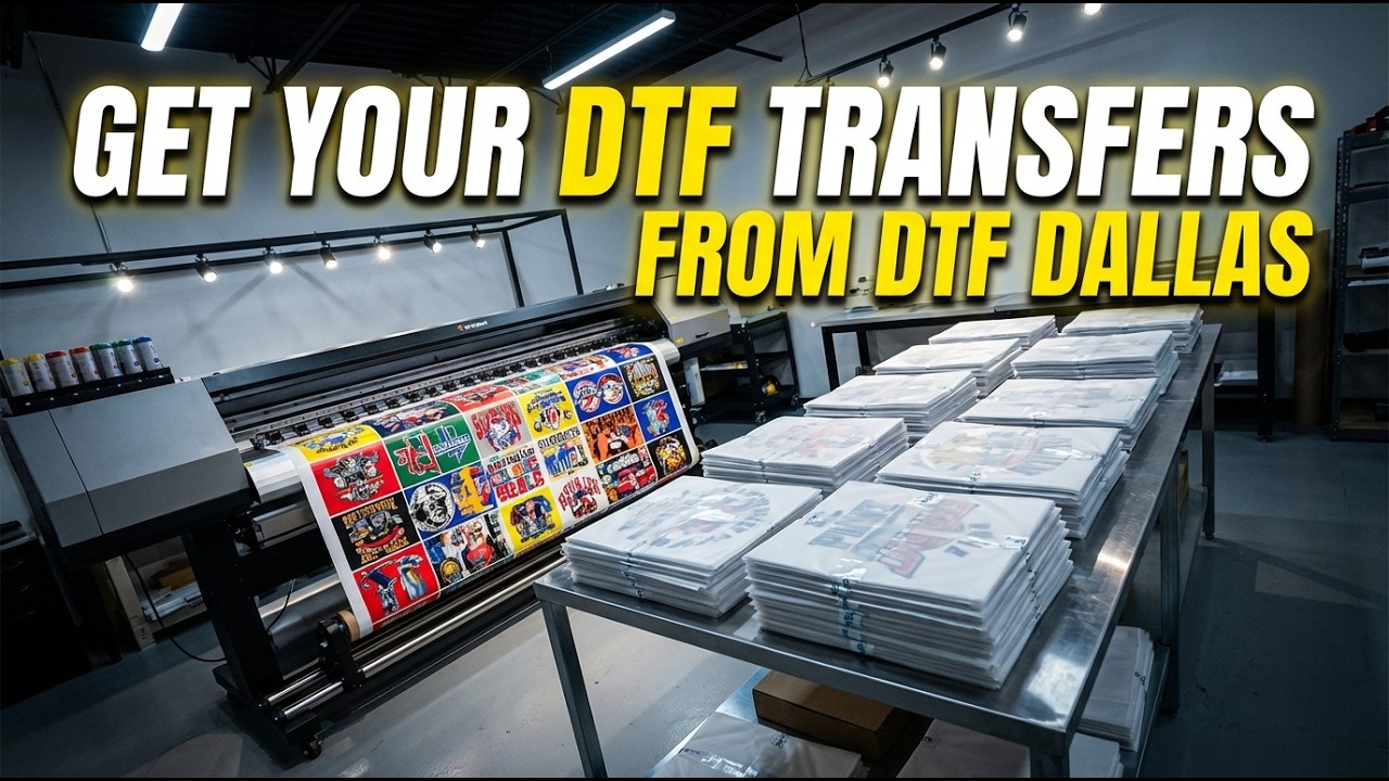 Get Your DTF Transfers from DTF Dallas | DTF Gang Sheets & Custom Transfers