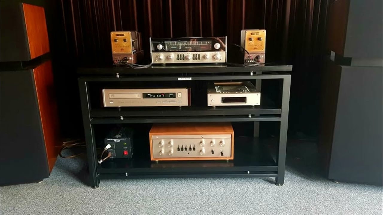 Choir, Fisher 80Z, Mcintosh MX110, Altec Lansing 19, audiophile, vintage setup
