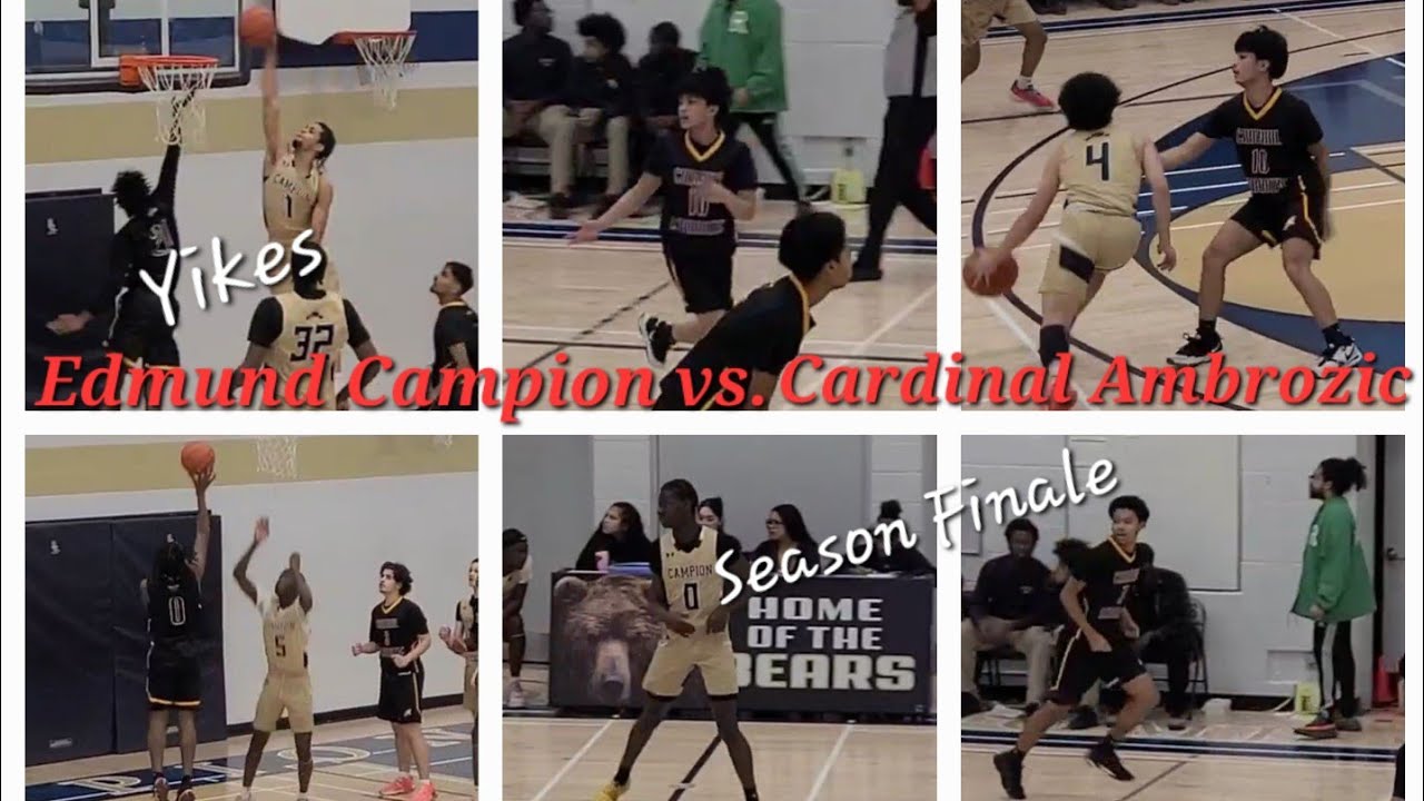 St. Edmund Campion vs. Cardinal Ambrozic | ROPSSAA Senior Boys Basketball | February 7th, 2024