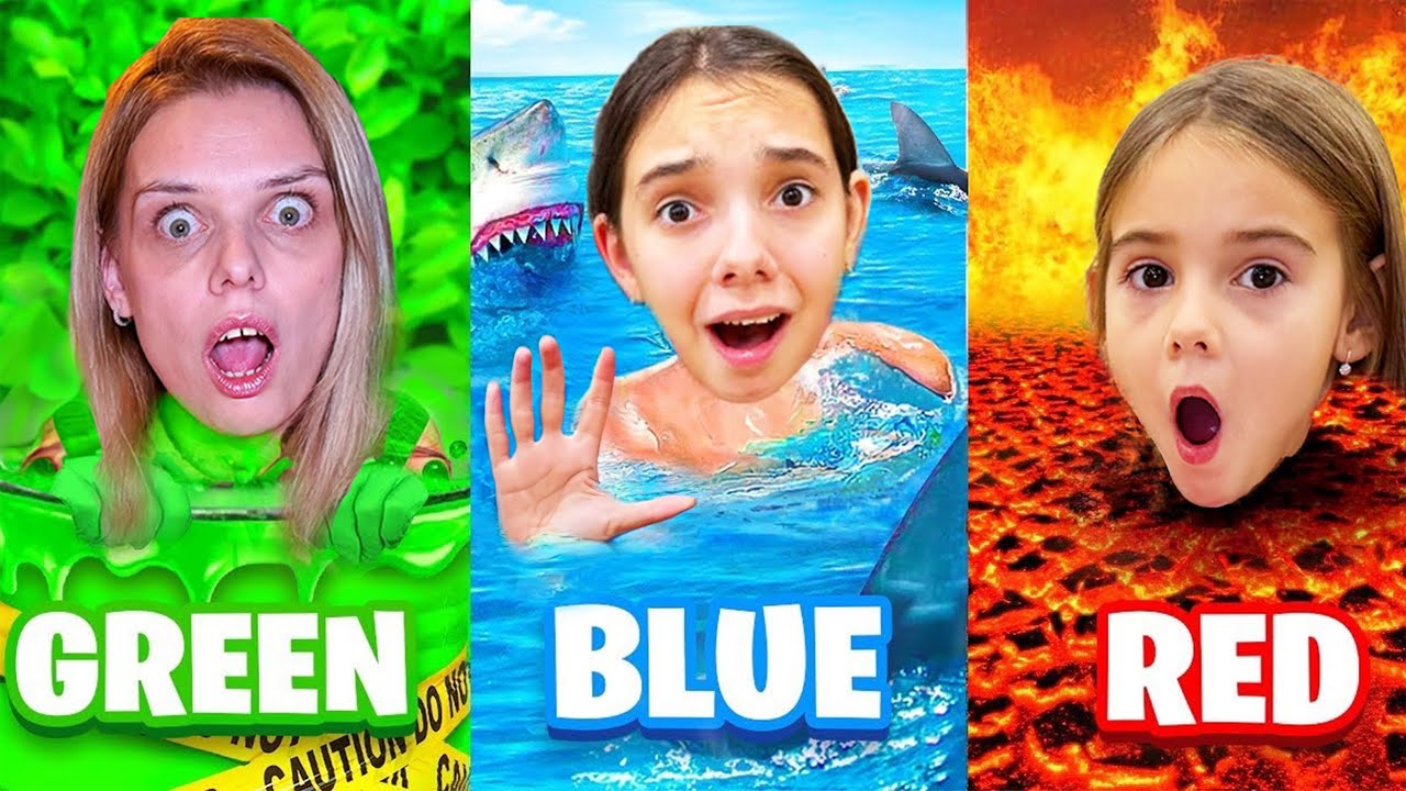 🤫 CAMUFLAȚI într-o CULOARE 🌈 ARIANA Ne caută în CASĂ 👻 FILMUL