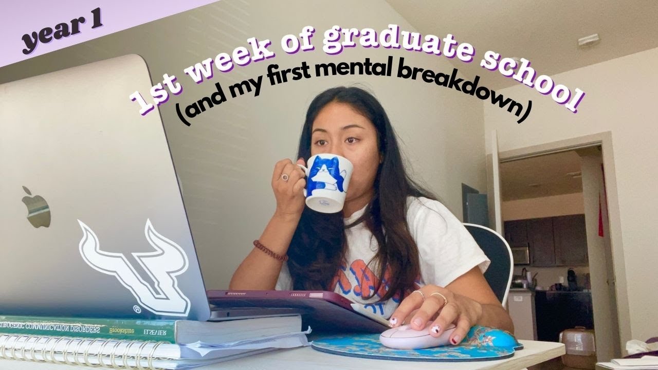 My First Week of Grad School - SLP Vlog 1