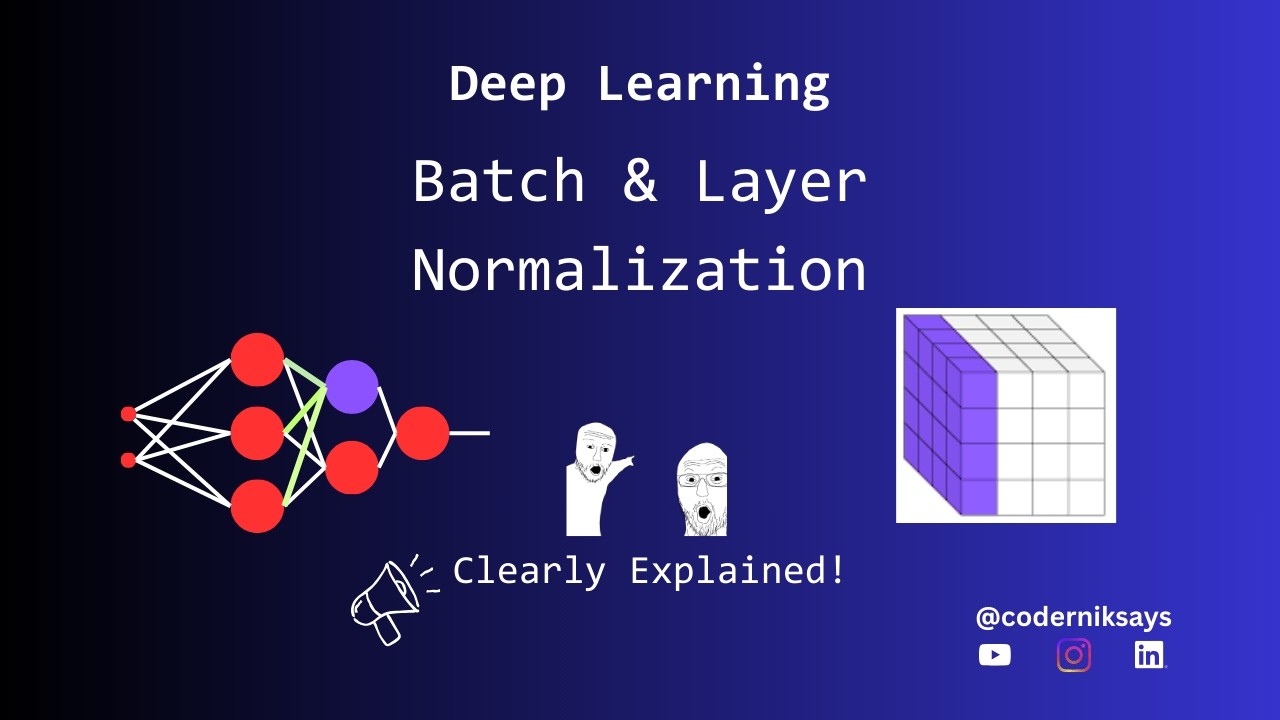 Batch Normalization | Layer Normalization Clearly Explained | Need of Normalization | Deep Learning