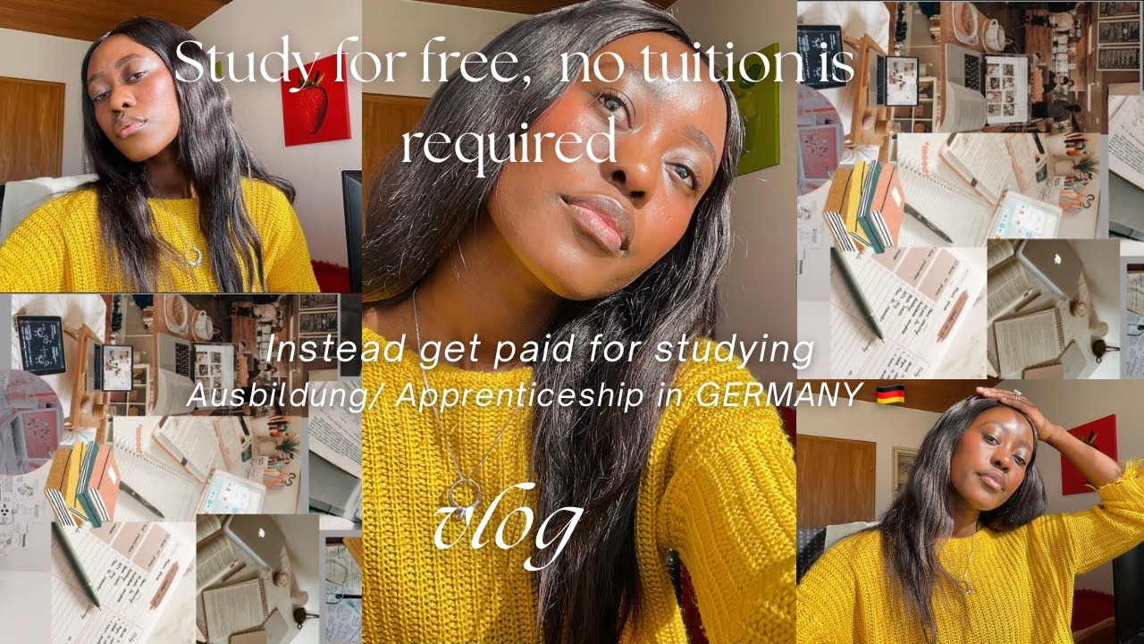 VLOG; Study for free, Ausbildung and get monthly salary in Germany 🇩🇪