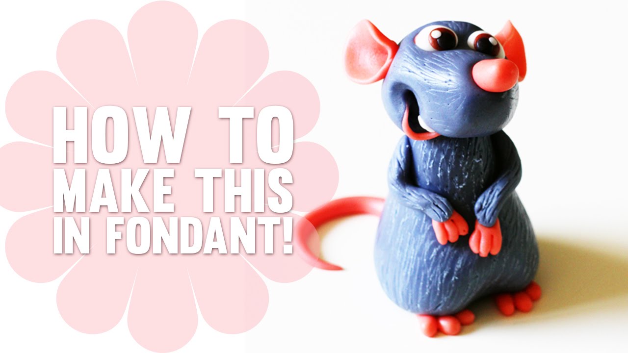 How to make Remy from Ratatouille - Cake Decorating Tutorial