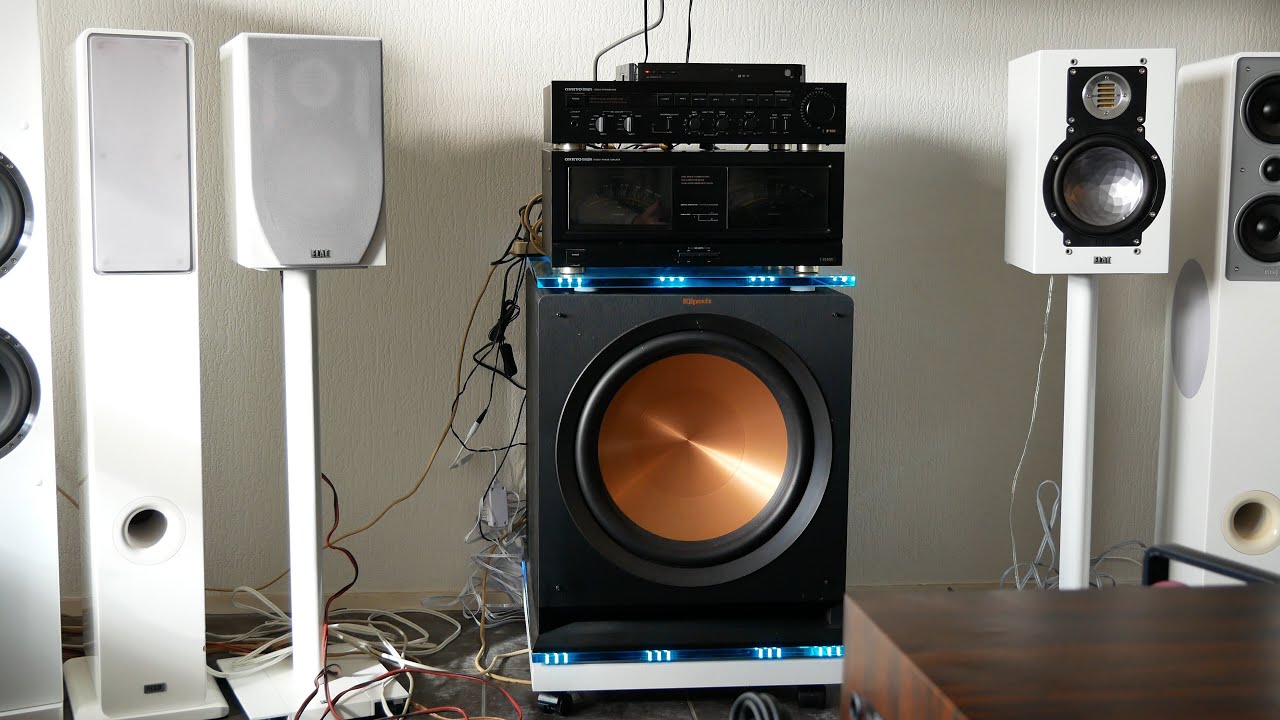 Elac BS 244 review on Sansui AU-D9