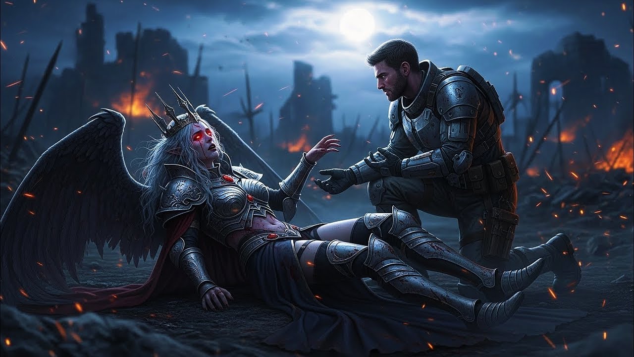 The Paralyzed Vampire War Bride Was Left to Die Until a Human Soldier Stepped In | Vampire Story HFY