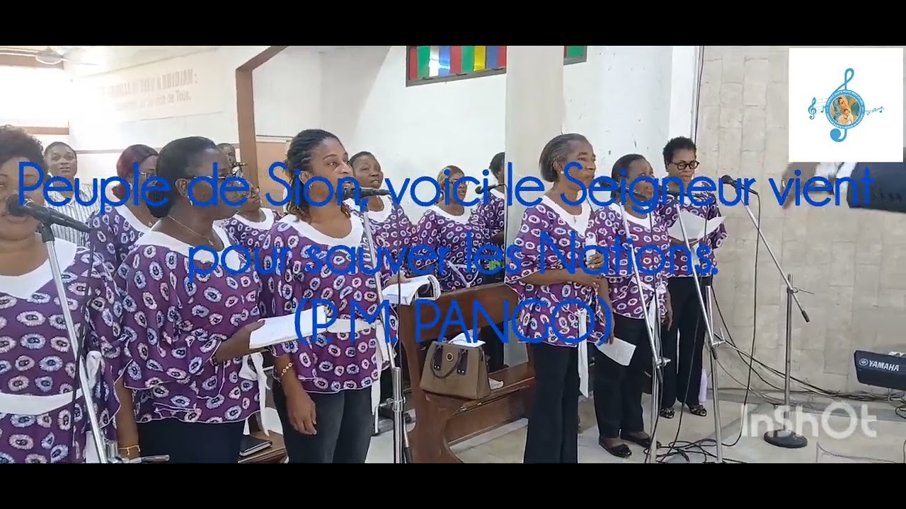 Peuple de Sion, voici le Seigneur Dieu de PM PANGO