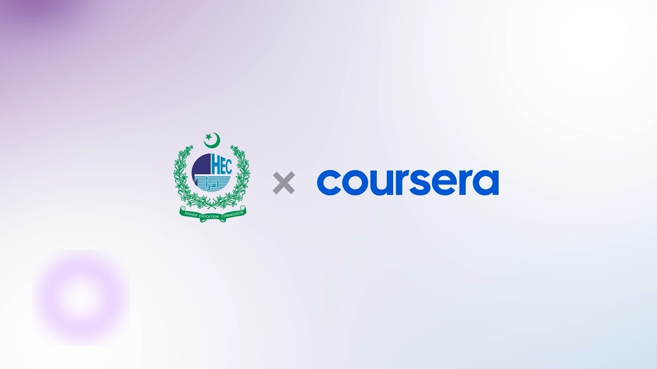 Motion Graphics Promotional Video | HEC Pakistan x Coursera DLSEI 3.0 Campaign