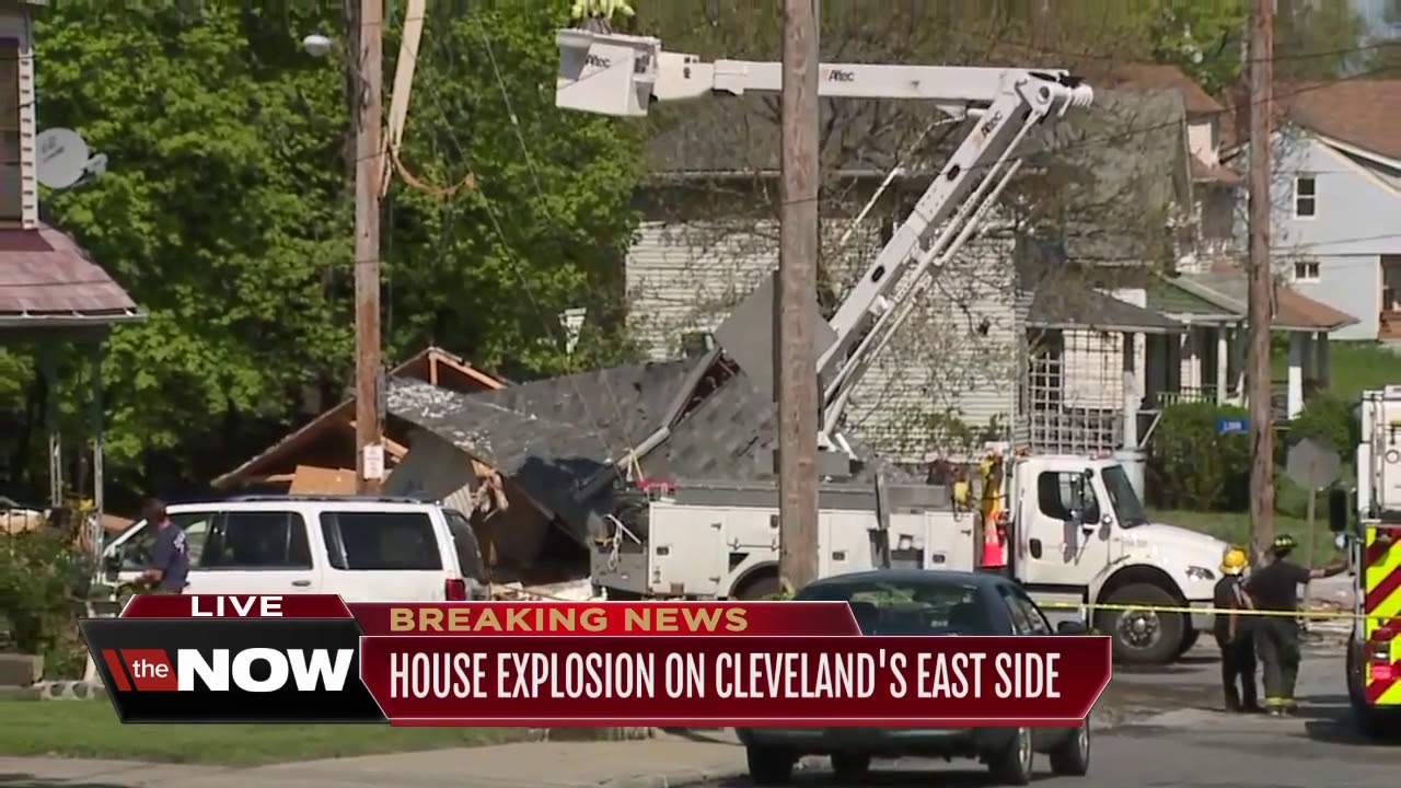 House explosion on Cleveland's east side