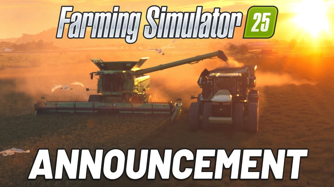FARMING SIMULATOR 25 ANNOUNCEMENT! - Release Date, New Crops, Animals and Maps!