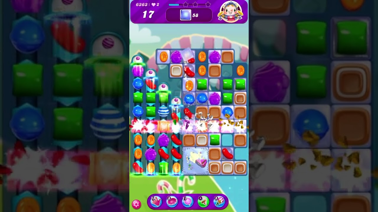 6363 Candy Crush Saga Level 6363 Walkthrough