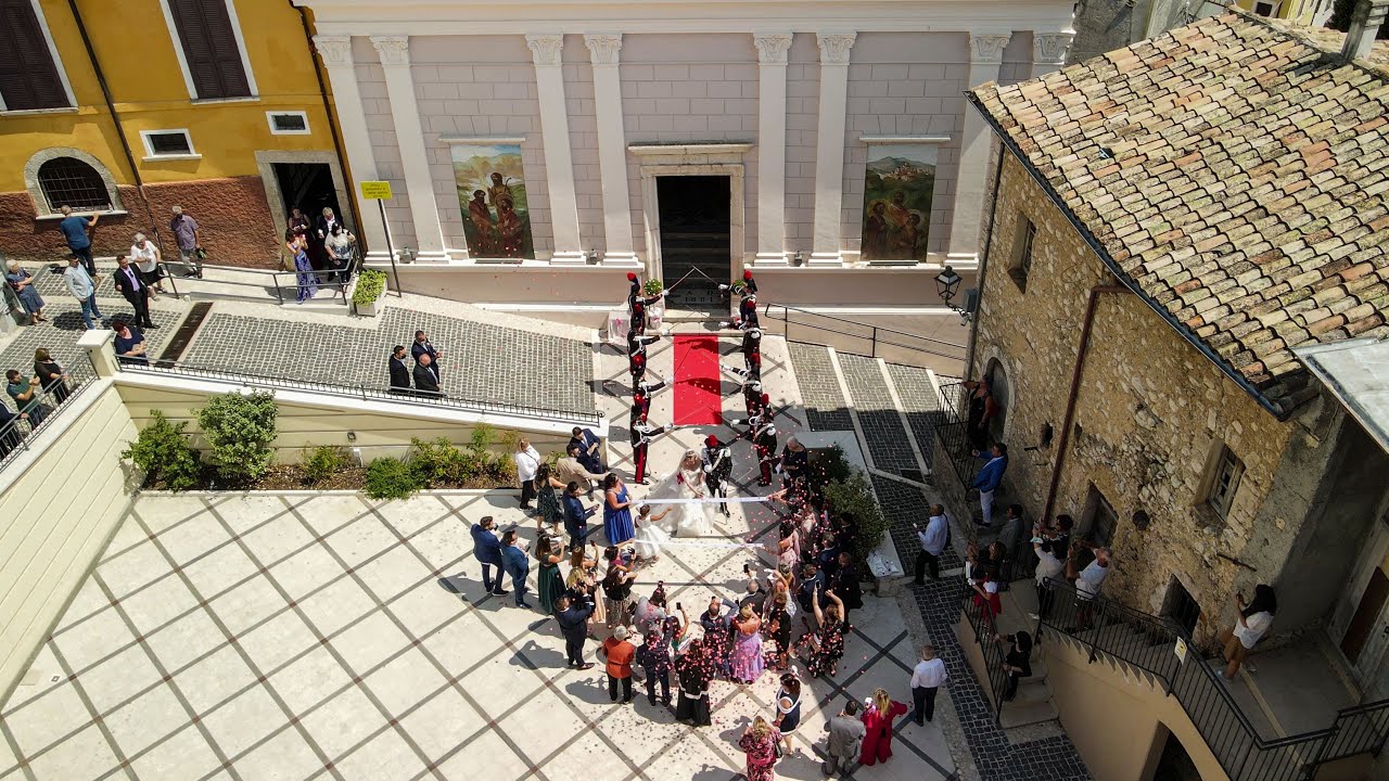 Wedding Story - Matrimonio Alessandro & Chiara, anno 2021, riprese video drone